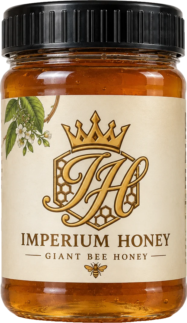 Imperium Honey Giant Bee Honey jar